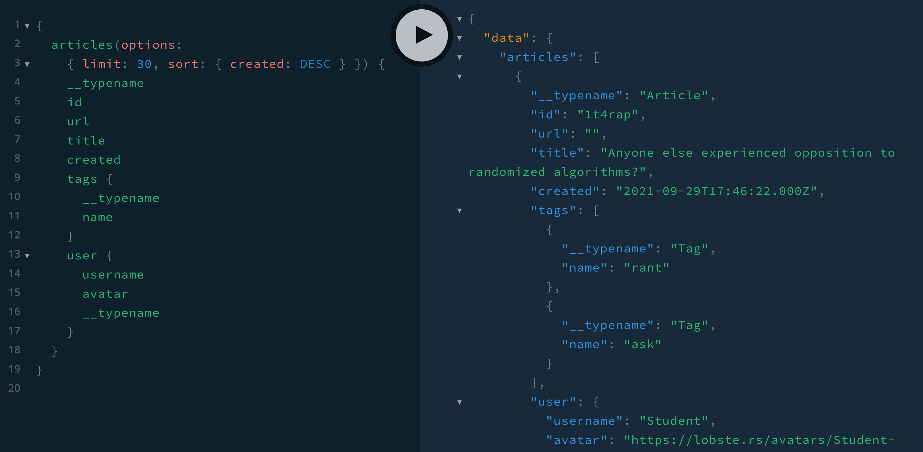 GraphQL Playground