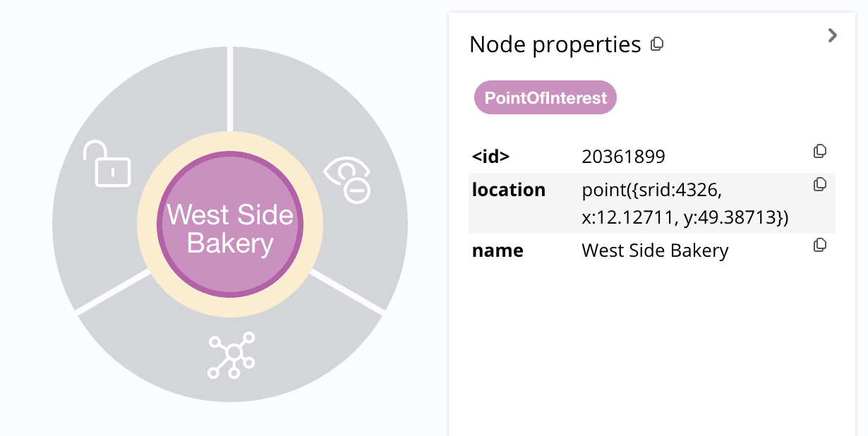 Creating a node with a location point property